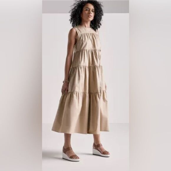 Sorel Cameron Flatform Ankle Strap Sandals in Taupe. 9.5 - Picture 3 of 13